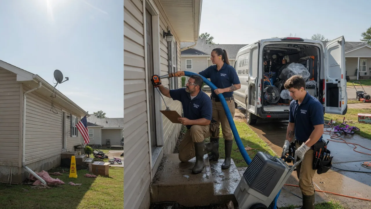 Ceiling Water Damage Restoration in Albin, WY near me