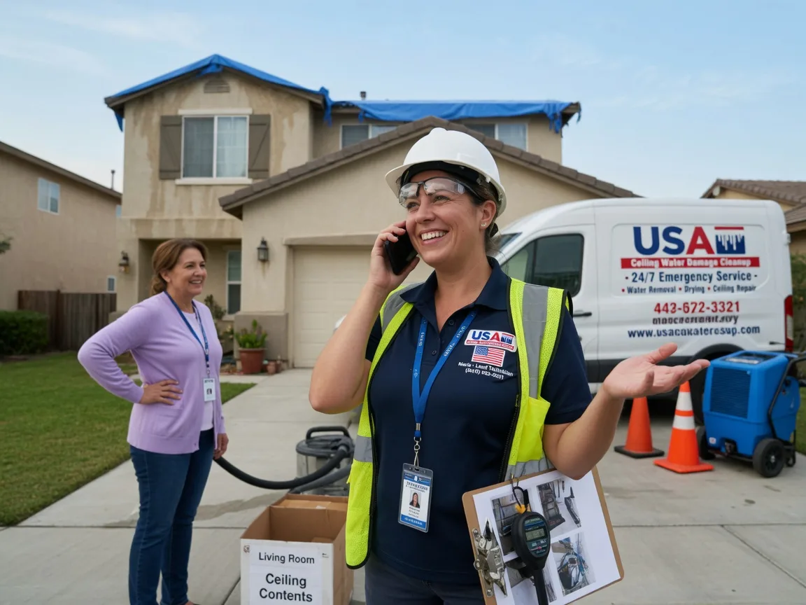 Ceiling Water Damage Restoration Albin, WY FAQs